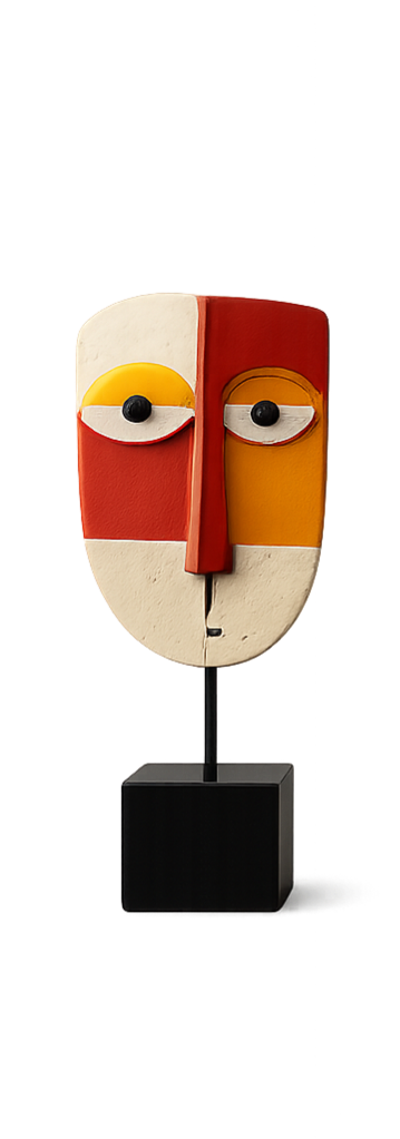 Face Sculptures - Modern Home Decor