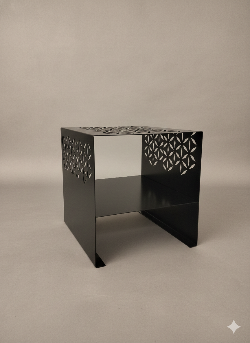 Mosaic nesting table